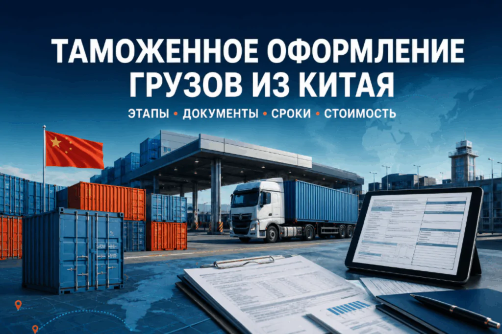 Таможенное оформление грузов из Китая: этапы, документы, сроки и стоимость